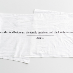 Simple Blessings - Crinkle Cotton Table Runner All Things Faithful DaySpring