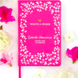 Write the Word Journal // Cultivate Gratitude All Things Faithful Cultivate What Matters