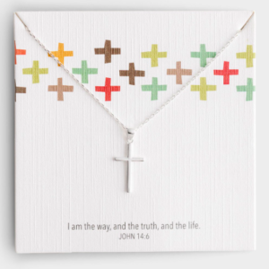 Product Follow Jesus - Sterling Silver Cross Necklace- AllThingsFaithful DaySpring