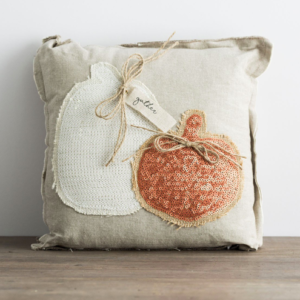 Product-DaySpring-Gather - Small Sequin Throw Pillow-AllThingsFaithful