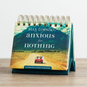 Product-Calendar-Max Lucado - Anxious for Nothing - Perpetual Calendar-DaySpring-AllThingsFaithful