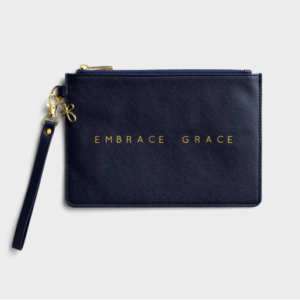 Product-Wallet-Embrace Grace - Wristlet Pouch-DaySpring-AllThingsFaithful