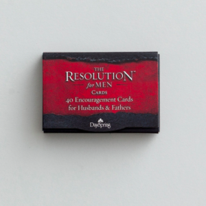 Product-Cards-The Resolution for Men - 40 Inspirational Notes-DaySpring-AllThingsFaithful
