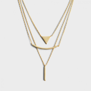 Product-Necklace-Three. Five. Six. - Gold Necklace (Inspired by Proverbs 3:5-6)-DaySpring-AllThingsFaithful