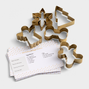 Product-Kitchen-Candace Cameron Bure - Christmas Cookie Cutters + Recipe Cards-DaySpring-AllThingsFaithful