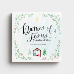 Product-Ornament Book-Names of Jesus - Advent Ornament Book-DaySpring-AllThingsFaithful